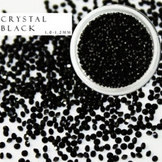 Хрустальная крошка Crystal Pixie Black Jet 1440 шт