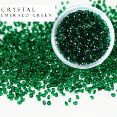 Хрустальная крошка Crystal Pixie Emerald 1440 шт
