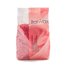 Воск в гранулах ItalWax Роза (винный) 1 кг