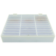 Пластиковый коробок Lpnails для хранения образцов прозрачный