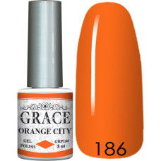 Гель-лак Грейс GRACE GRP186 Orange city  8ml