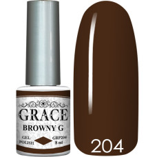 Гель-лак Грейс GRACE GRP204 Browny G 8ml