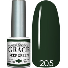 Гель-лак Грейс GRACE GRP205 Deep green 8ml