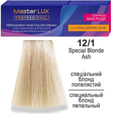 Фарба для волосся Master LUX professional 12.1 Спеціальний Блонд Попелястий 60 мл