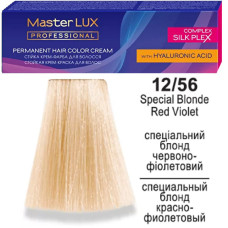 Фарба для волосся Master LUX professional 12.56 Спеціальний Блонд Червоно-Фіолетовий 60мл